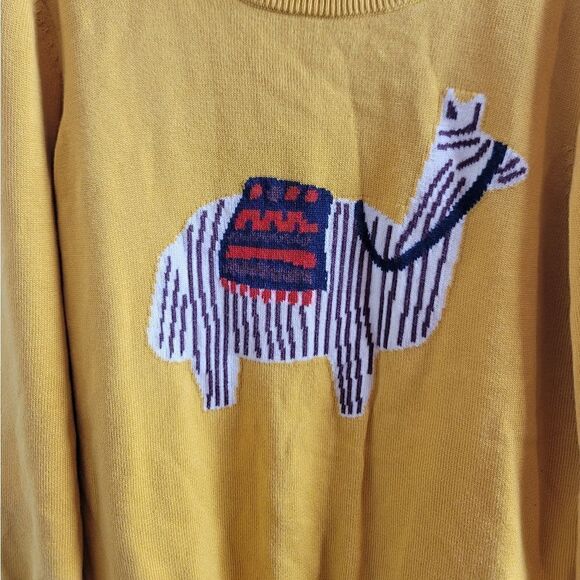 MOD CLOTH Llama Intarsia Sweater - Picture 2 of 9